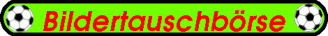 Die BilderTauschBörse ist eine Tauschbörse zum tauschen und sammeln von Panini Fußball Bildern und Stickern. Die BilderTauschBörse zum tauschen und sammeln von Panini Fußball Bundesliga und WM Bildern und Stickern